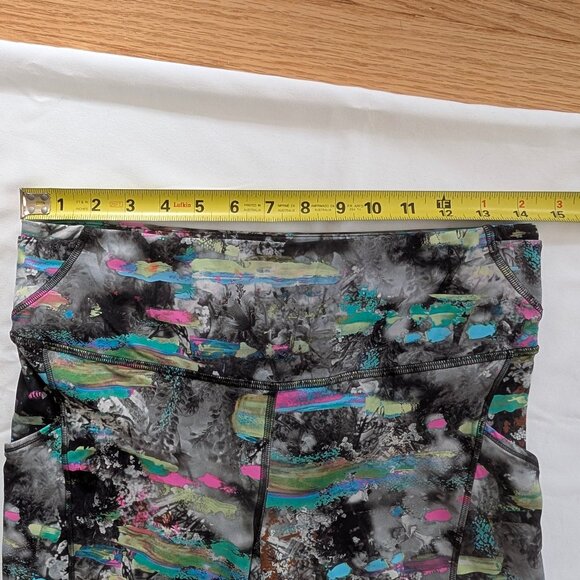 Lululemon Fast and Free High-Rise Tight 25 Pockets Women's 10 Paint Drift Multi - Picture 11 of 12